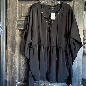 Lane Bryant Poncho Top